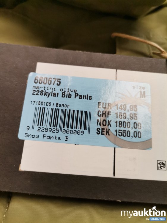 Artikel Nr. 822910: Burton Skihose 