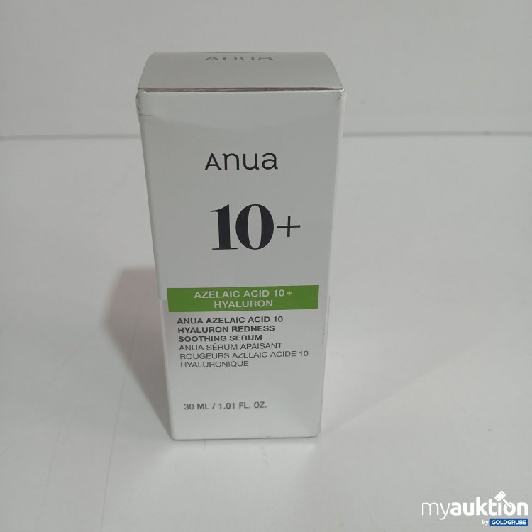 Artikel Nr. 840910 Artikel Nr. 840910: Anua 10+ Azelaic Acid 10+ Hyaluron 30ml