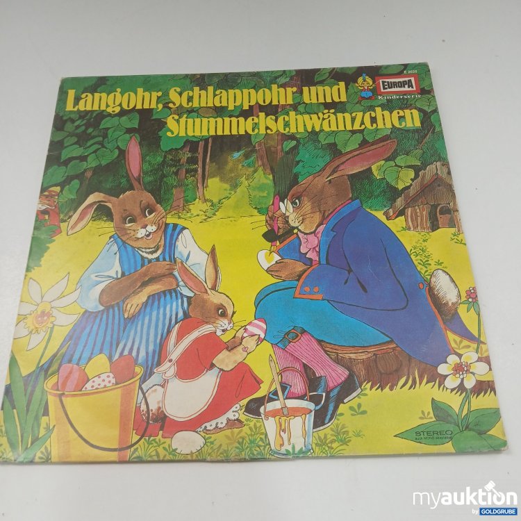 Artikel Nr. 853910: Langohr, Schlappohr und Stummelschwänzchen 