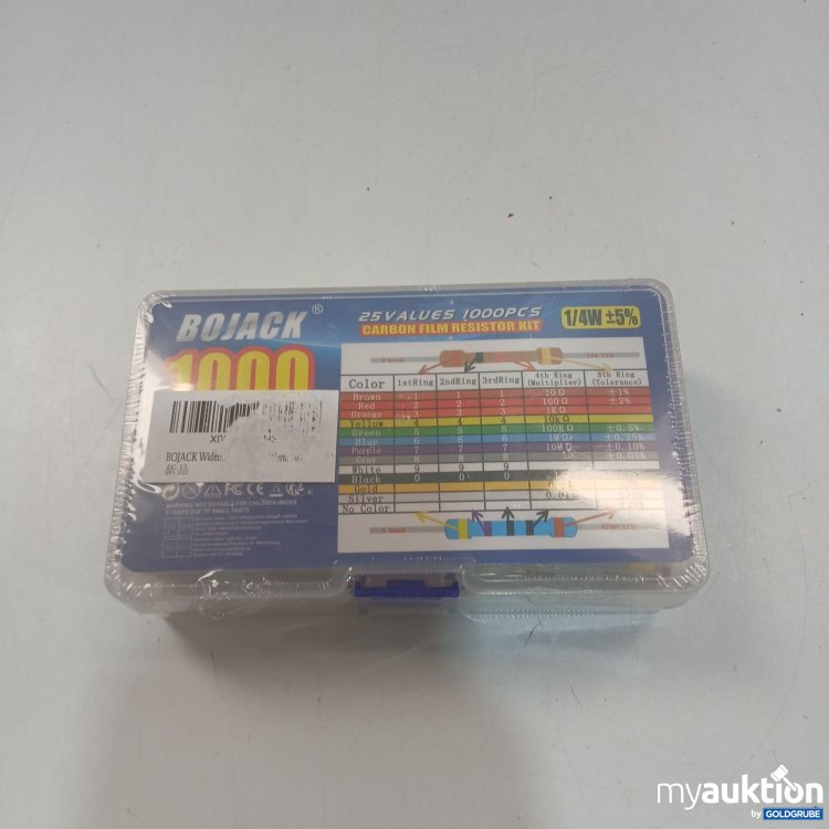 Artikel Nr. 873910: Bojack 1000 Carbon Film Resistor Kit 