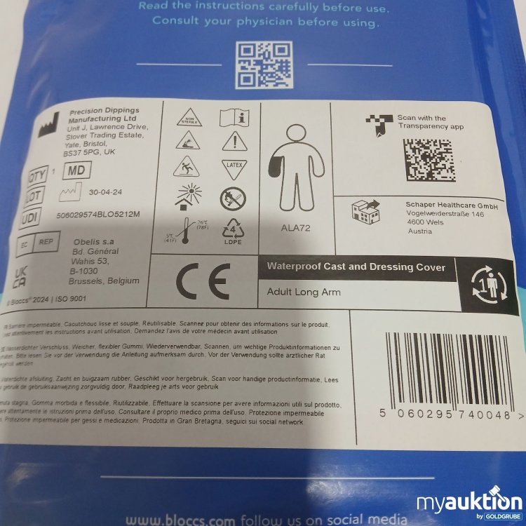 Artikel Nr. 882910: Bloccs Waterproof Cast and Dressing Cover 