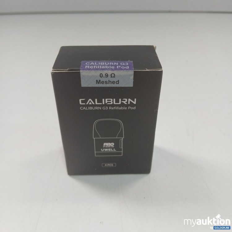 Artikel Nr. 910910 Artikel Nr. 910910: Caliburn G3 Refillable Pod 4Pcs