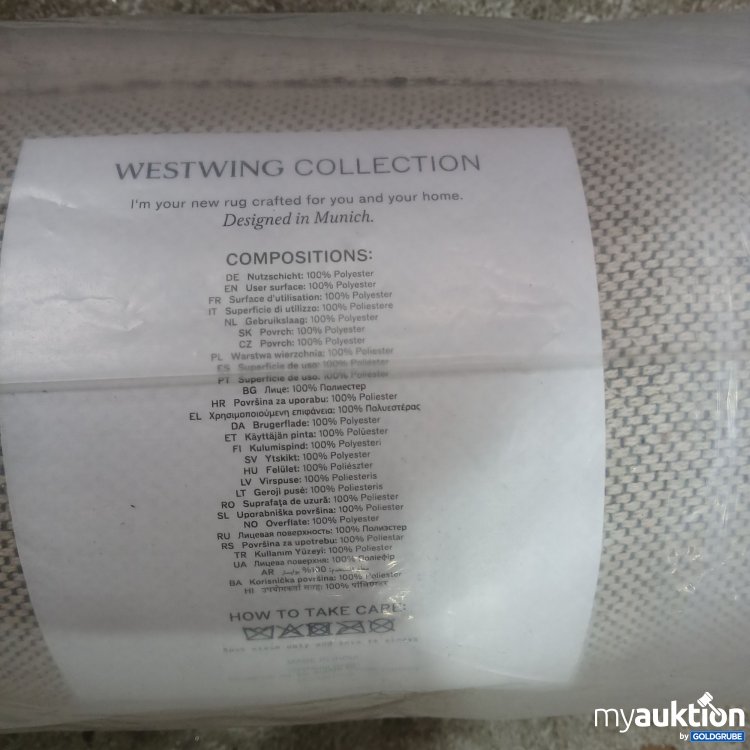 Artikel Nr. 957910: Westwing Collection Teppich 100% Pollyester DEL3ANG05-146 80x250cm