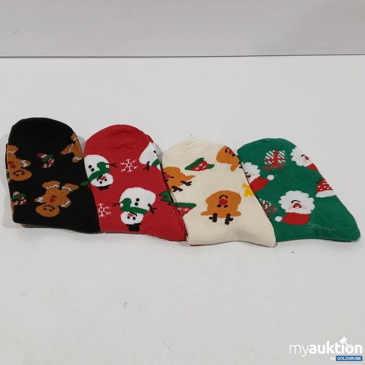Artikel Nr. 961910: Weihnachtssocken Mehrfarbig
