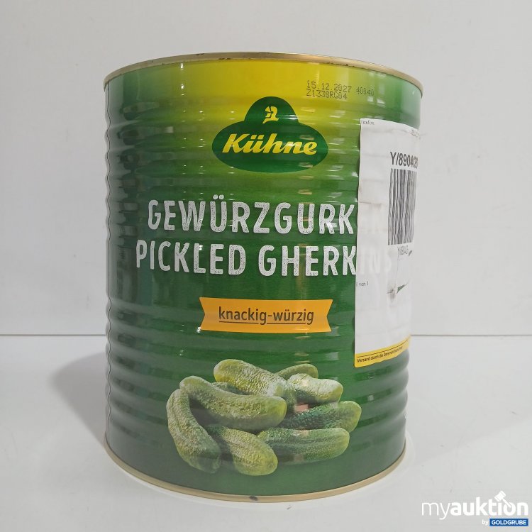Artikel Nr. 969910: Kühne Gewürzgurken knackig-würzig 9700g 