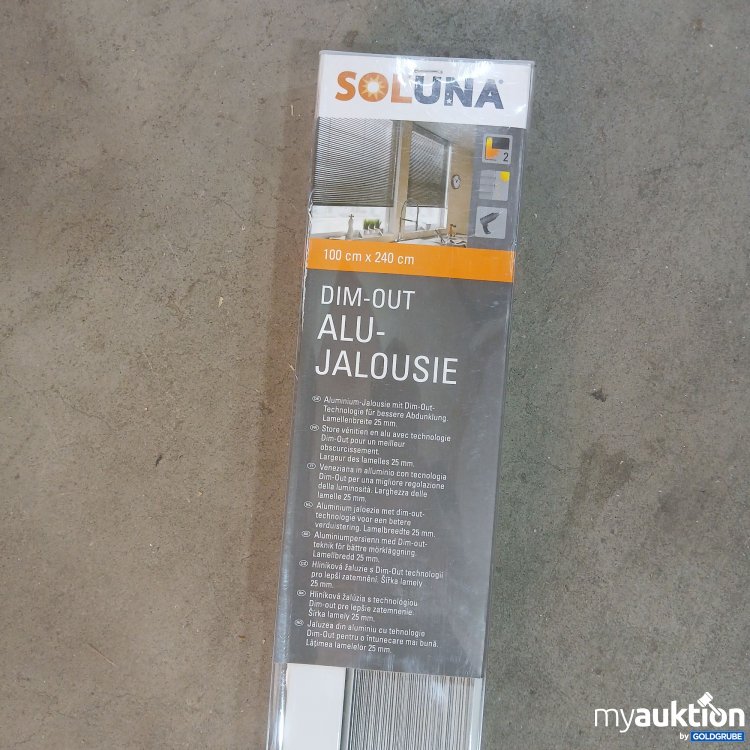 Artikel Nr. 995910 Artikel Nr. 995910: Soluna Dim-out Aluminium-Jalousie ca 100x240cm