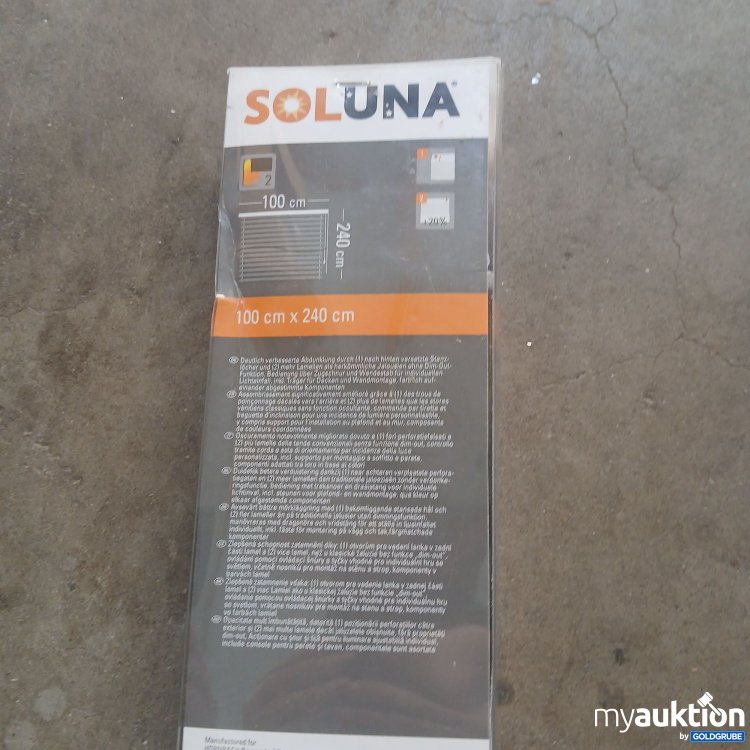 Artikel Nr. 995910 Artikel Nr. 995910: Soluna Dim-out Aluminium-Jalousie ca 100x240cm
