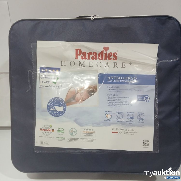 Artikel Nr. 441911: Paradies Homecare Antiallergo Schutzdecke