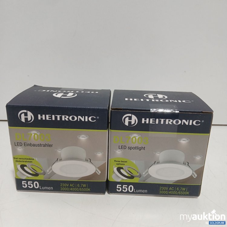 Artikel Nr. 522911: Heitronic DL 7003 LED spotlight 2Stk 550l Art.Nr: 501457