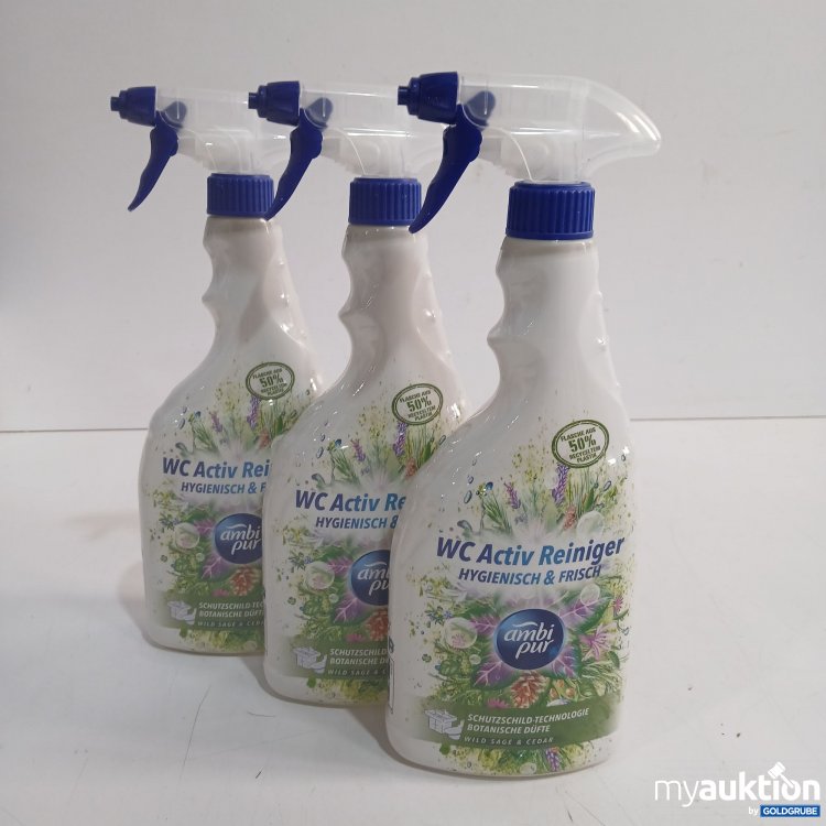 Artikel Nr. 884911: Ambi Pur WC Aktiv Reiniger Wild Sage & Cedar je 750ml 