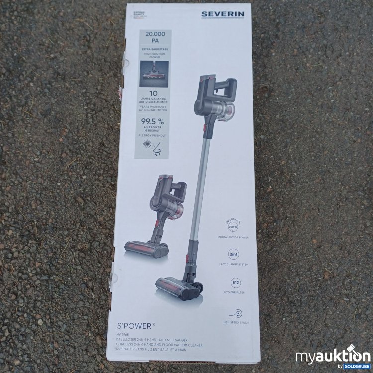Artikel Nr. 960911: Severin S'Power Kabelloser 2in1 Hand und Stielsauger HV7968 