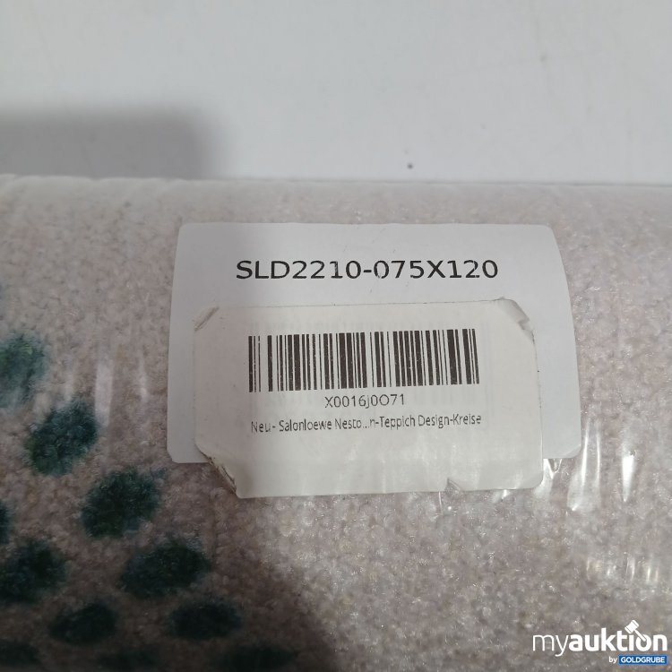 Artikel Nr. 971911 Artikel Nr. 971911: Neu Salonloewe Nesto Teppich Desing Kreise 75x120cm