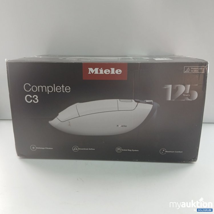 Artikel Nr. 361912 Artikel Nr. 361912: Miele Complete C3 125 Gala Ed PowerLine SGDF3 Staubsauger Graphitgrau