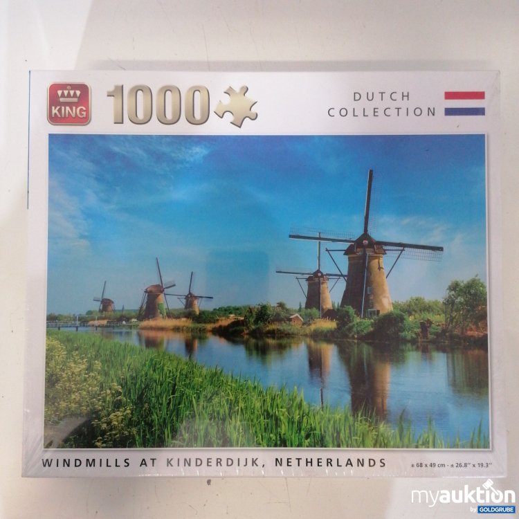 Artikel Nr. 423912: King Puzzle 1000 Windmills at Kinderdijk