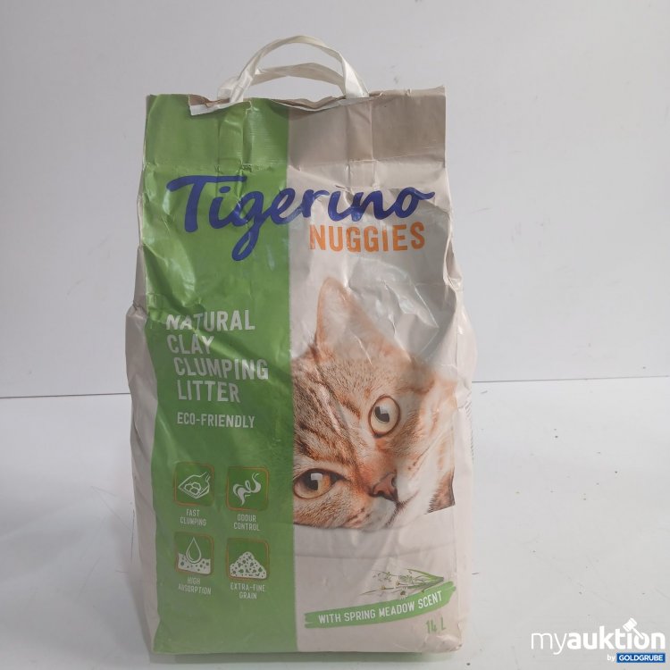 Artikel Nr. 464912: Tigerino Nuggies Katzenstreu Natural Clay 14 l