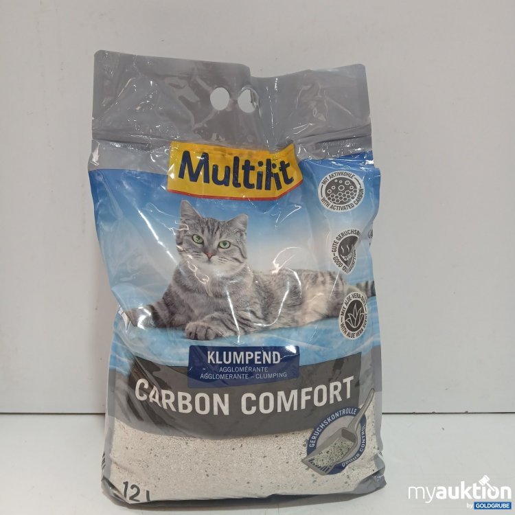 Artikel Nr. 470912: Multilit Katzenstreu Carbon Comfort 12 l klumpend