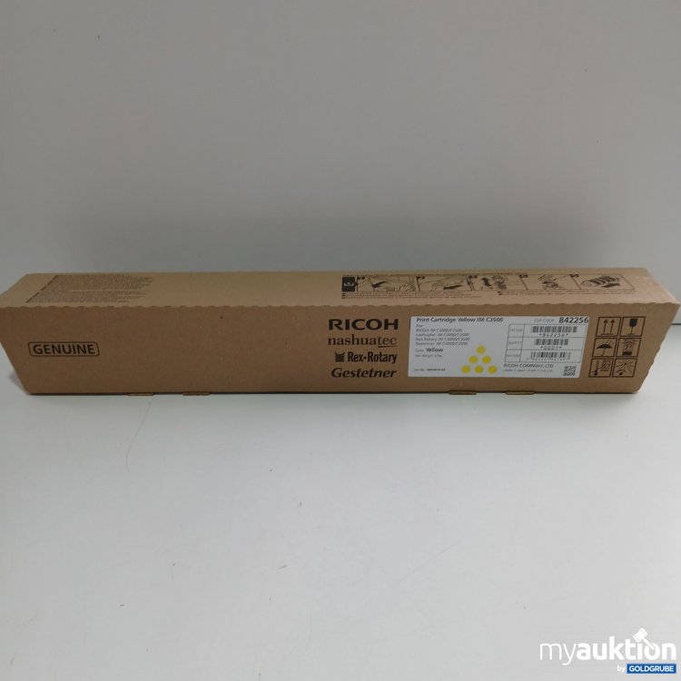 Artikel Nr. 810912: Ricoh Print Cartridge Yellow IM C3500 379g
