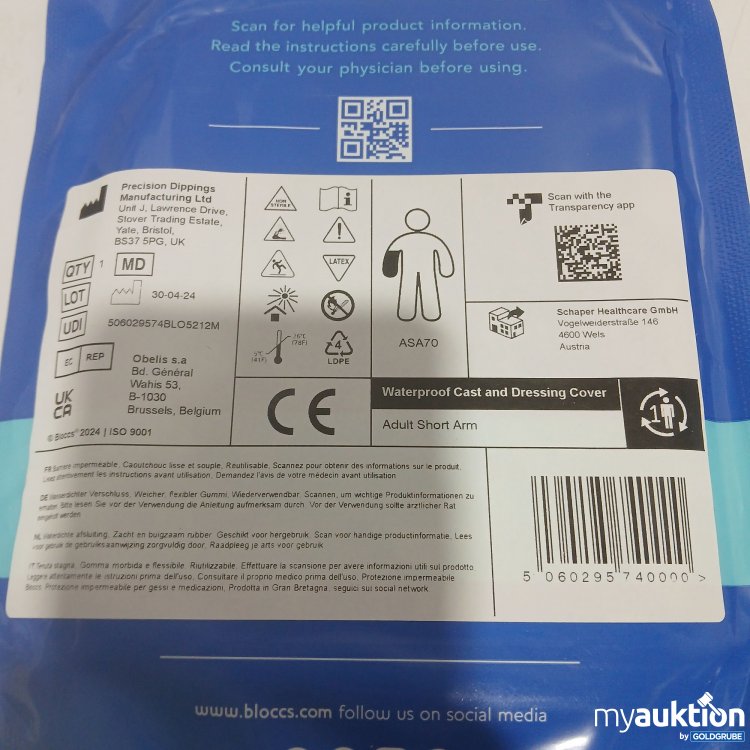 Artikel Nr. 882912: Bloccs Waterproof Cast and Dressing Cover 