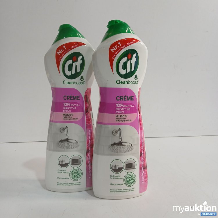 Artikel Nr. 884912 Artikel Nr. 884912: Cif Cleanboost Creme Früglingsblüten je 750ml