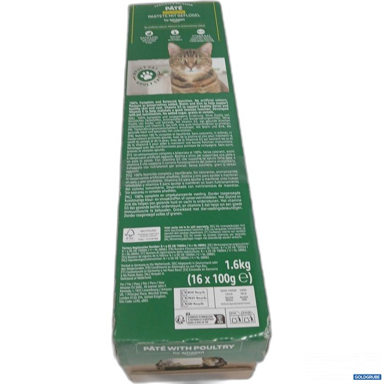 Artikel Nr. 973912: Amazon Katzenfutter Pastete mit Geflügel 16x100 g