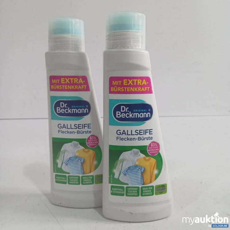 Artikel Nr. 977912: Dr. Beckmann Gallseife Flecken-Bürste je 250ml