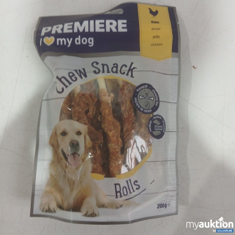 Artikel Nr. 460913: Premiere I Love my Dog Chew Snack Rolls 200g 