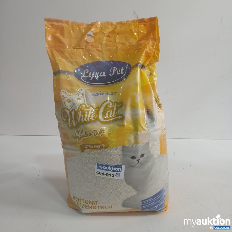 Artikel Nr. 464913: Lyra Pet White Cat Bentonit Katzenstreu 15L