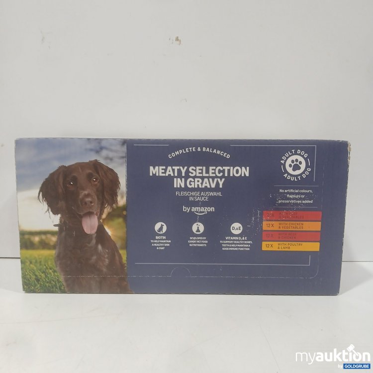 Artikel Nr. 471913 Artikel Nr. 471913: Hundefutter by amazon meaty Selection (in Sauce) 48 x 100g