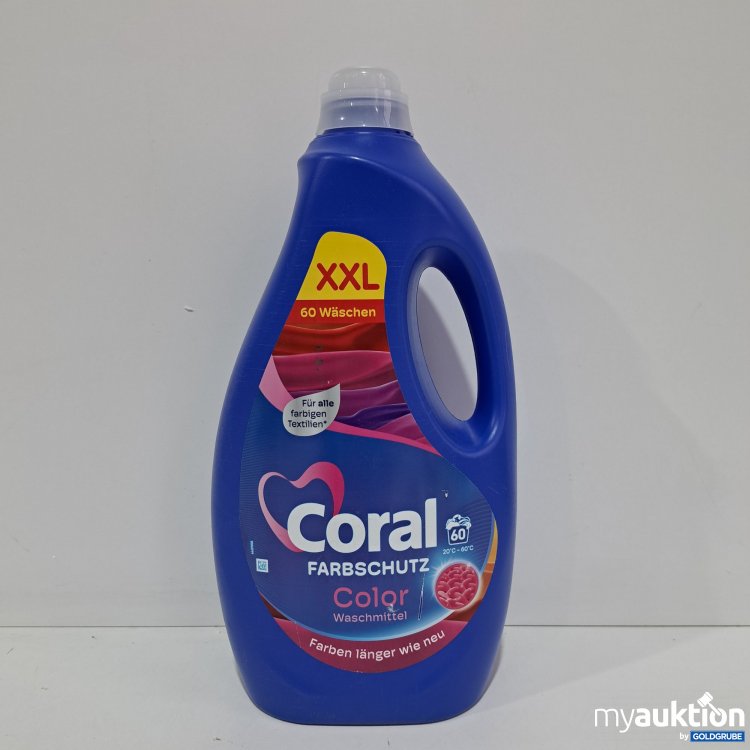 Artikel Nr. 815913: Coral Farbschutz Color Waschmittel XXL 60 Wäschen 