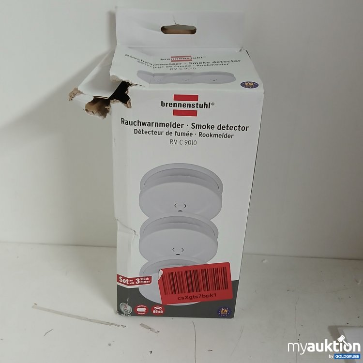 Artikel Nr. 824913 Artikel Nr. 824913: Brennstuhl Rauchwarnmelder Set 3Stück