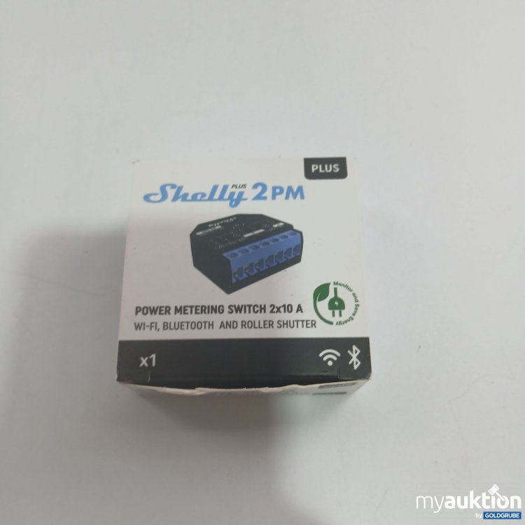 Artikel Nr. 826913: Shelly Plus 2PM Power Metering Switch 2x10A