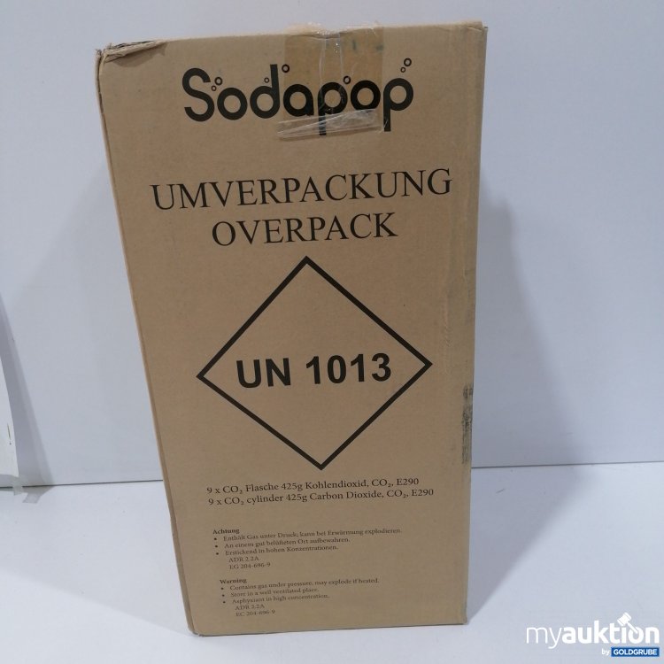 Artikel Nr. 881913: 9Stk Sodapop CO2 Flaschen 425g