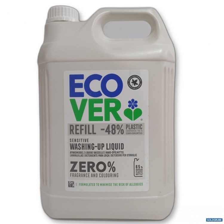 Artikel Nr. 892913: Ecover Sensitive Washing-Up Liquid Refill 5 l