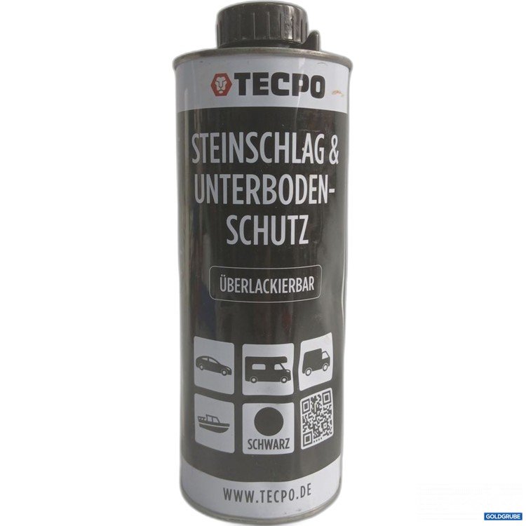 Artikel Nr. 919913: TECPO Steinschlag & Unterbodenschutz Überlackierbar Schwarz 1000ml