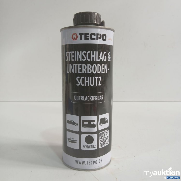 Artikel Nr. 919913: TECPO Steinschlag & Unterbodenschutz Überlackierbar Schwarz 1000ml