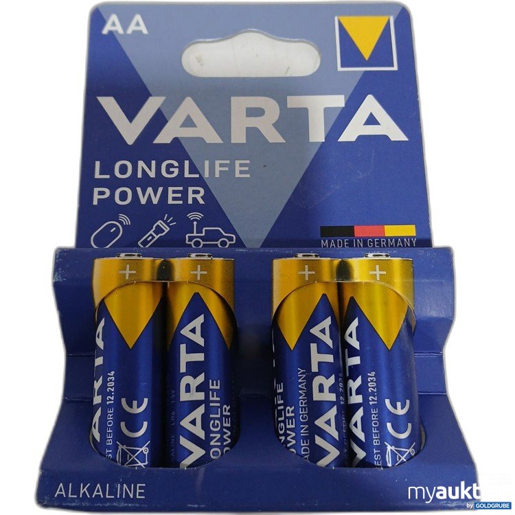 Artikel Nr. 953913 Artikel Nr. 953913: Varta AA Longlife Power