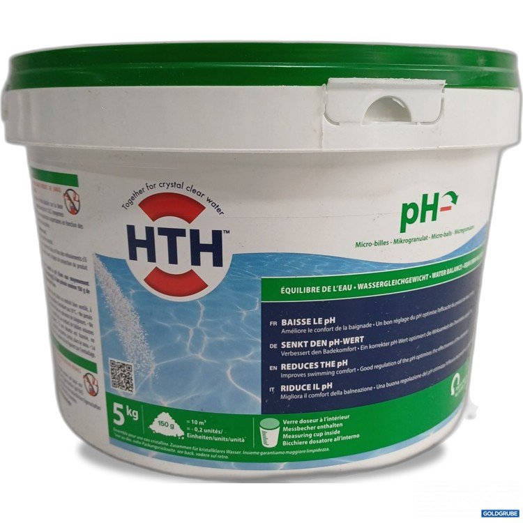 Artikel Nr. 981913: HTH pH Minus Pulver für Pool, 5kg
