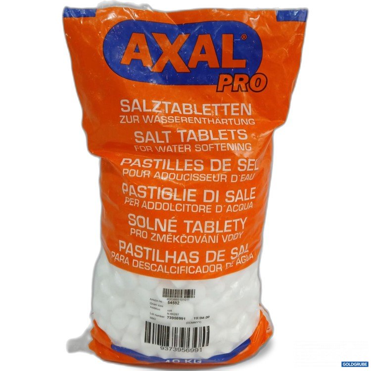 Artikel Nr. 994913 Artikel Nr. 994913: AXAL PRO Wasserenthärtung 10kg Sack