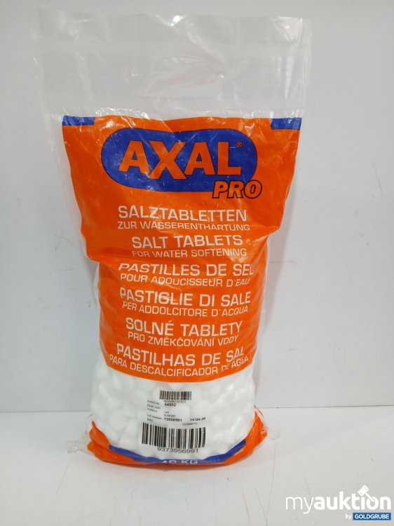 Artikel Nr. 994913 Artikel Nr. 994913: AXAL PRO Wasserenthärtung 10kg Sack