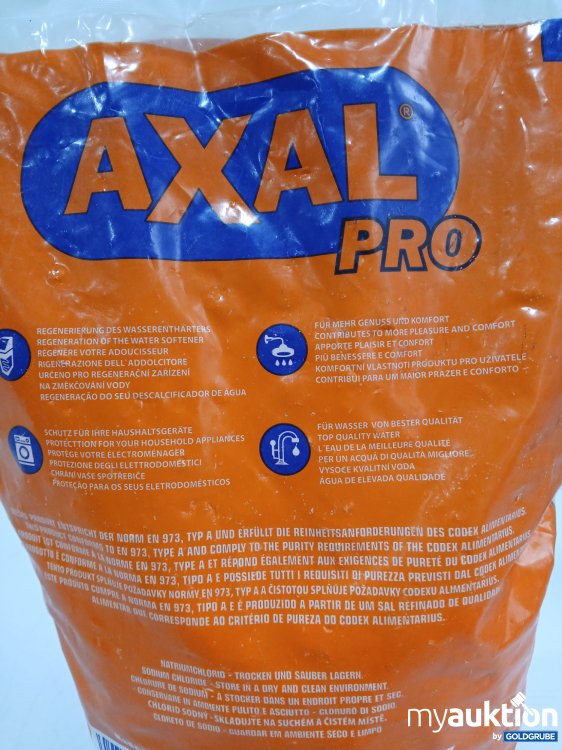 Artikel Nr. 994913 Artikel Nr. 994913: AXAL PRO Wasserenthärtung 10kg Sack