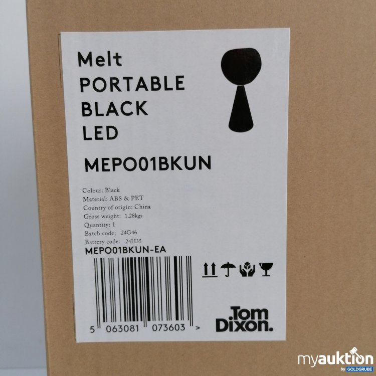 Artikel Nr. 438914: Tom Dixon Melt Portable Black LED MEPO01BKUN