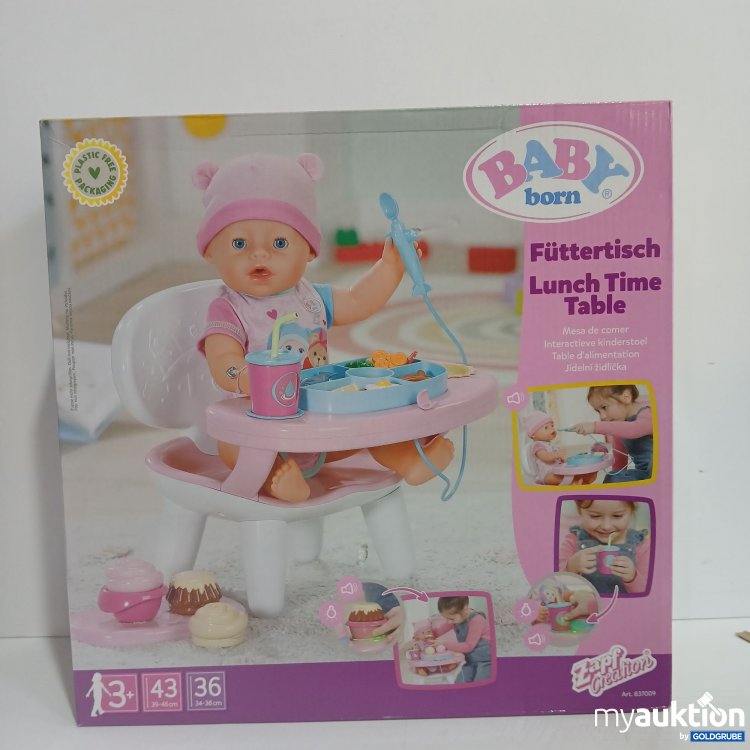 Artikel Nr. 439914 Artikel Nr. 439914: Baby Born Füttertisch 3+