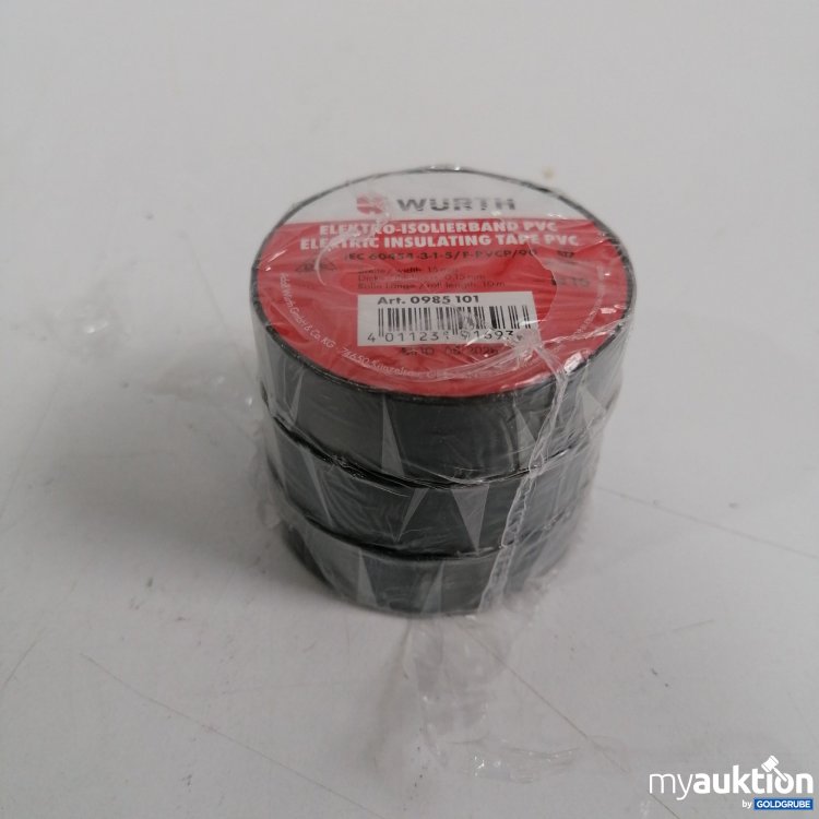 Artikel Nr. 442914: Würth Elektro Isolierband PVC 0985 101