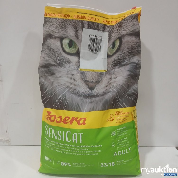 Artikel Nr. 471914 Artikel Nr. 471914: Josera Sensicat Katzenfutter Adult (Hochverdauliche Nahrung) 10 kg