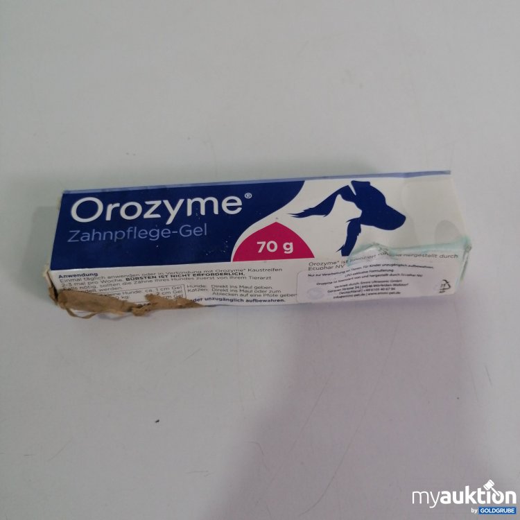 Artikel Nr. 793914 Artikel Nr. 793914: Orozyme Zahnpflege-Gel 70g