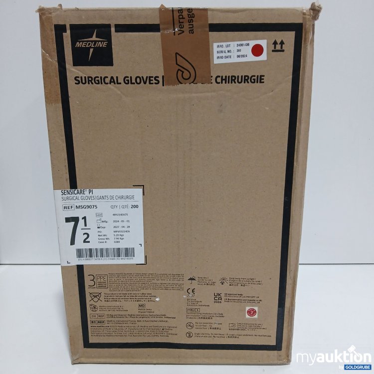 Artikel Nr. 810914: Medline Surgical Gloves 7½ ca.200 Stück 