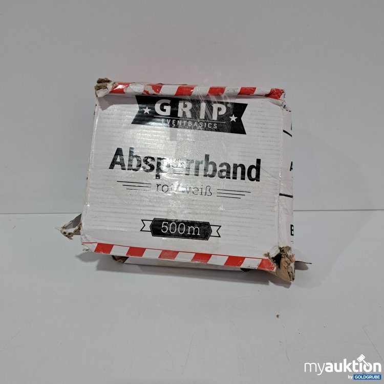 Artikel Nr. 811914: Grip Eventbasics Absperrband rot weiß 500 m