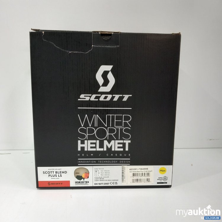Artikel Nr. 814914: Scott Winter Sports Helmet  Böend Plus LS Light  beige/S