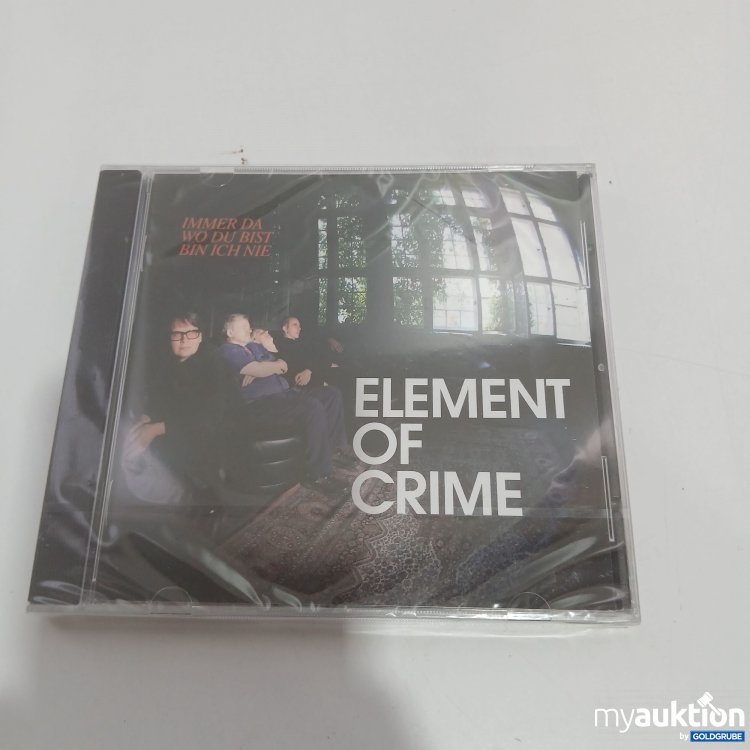 Artikel Nr. 845914: Element of Crime Immer da wo du bist bin ich nie