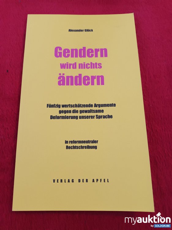 Artikel Nr. 907914: Gendern wird nichts ändern 